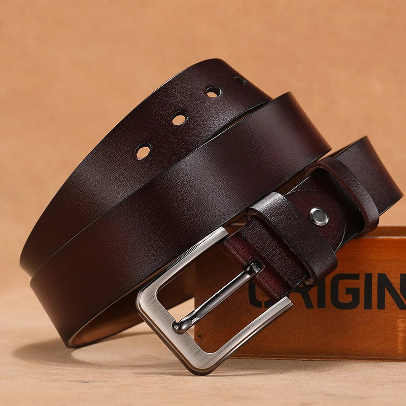 Men Belts High Quality Genuine Leather