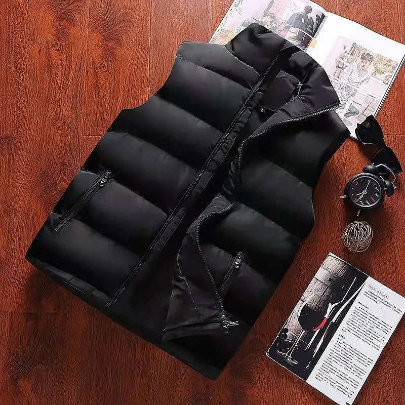 Mens, Warm vest Sleeveless Jackets